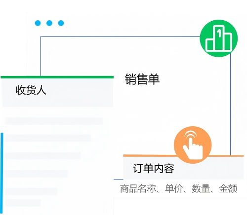 胜小二销售管理功能介绍：摆脱落后手工记账，支持手机电脑随时随地开单，包含销售单与订单内容管理，简单易操作3分钟上手